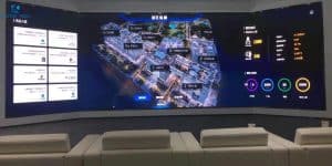 p0.9 mini led display for control room