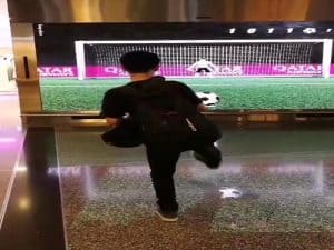 somatosensory interactive led screen