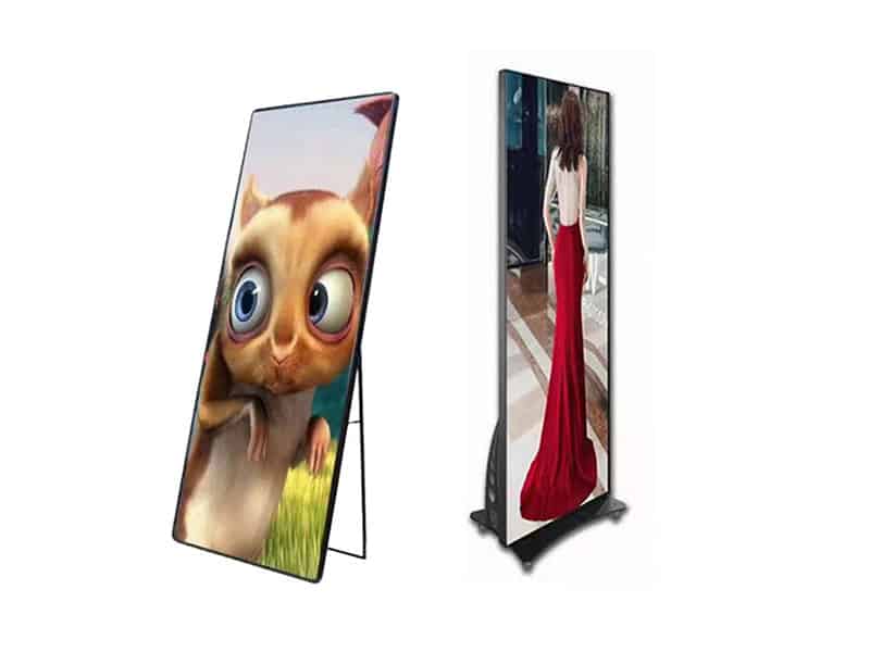 poster led totem