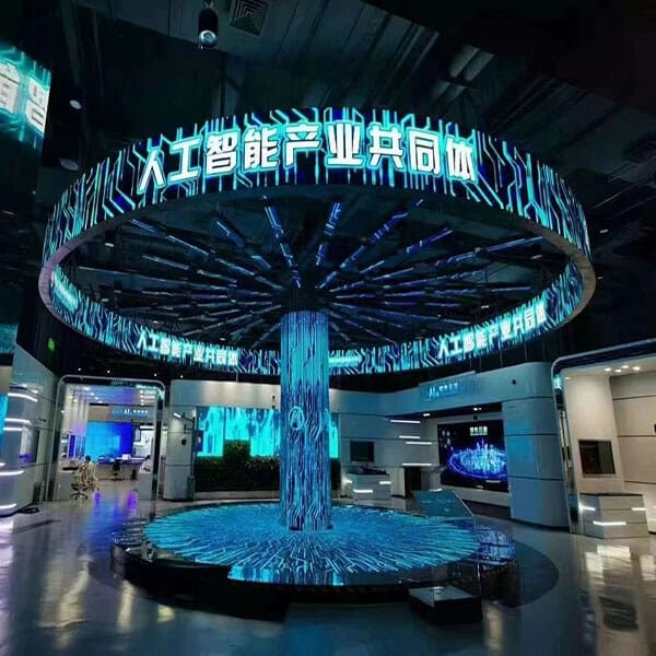 flexible led display pillar