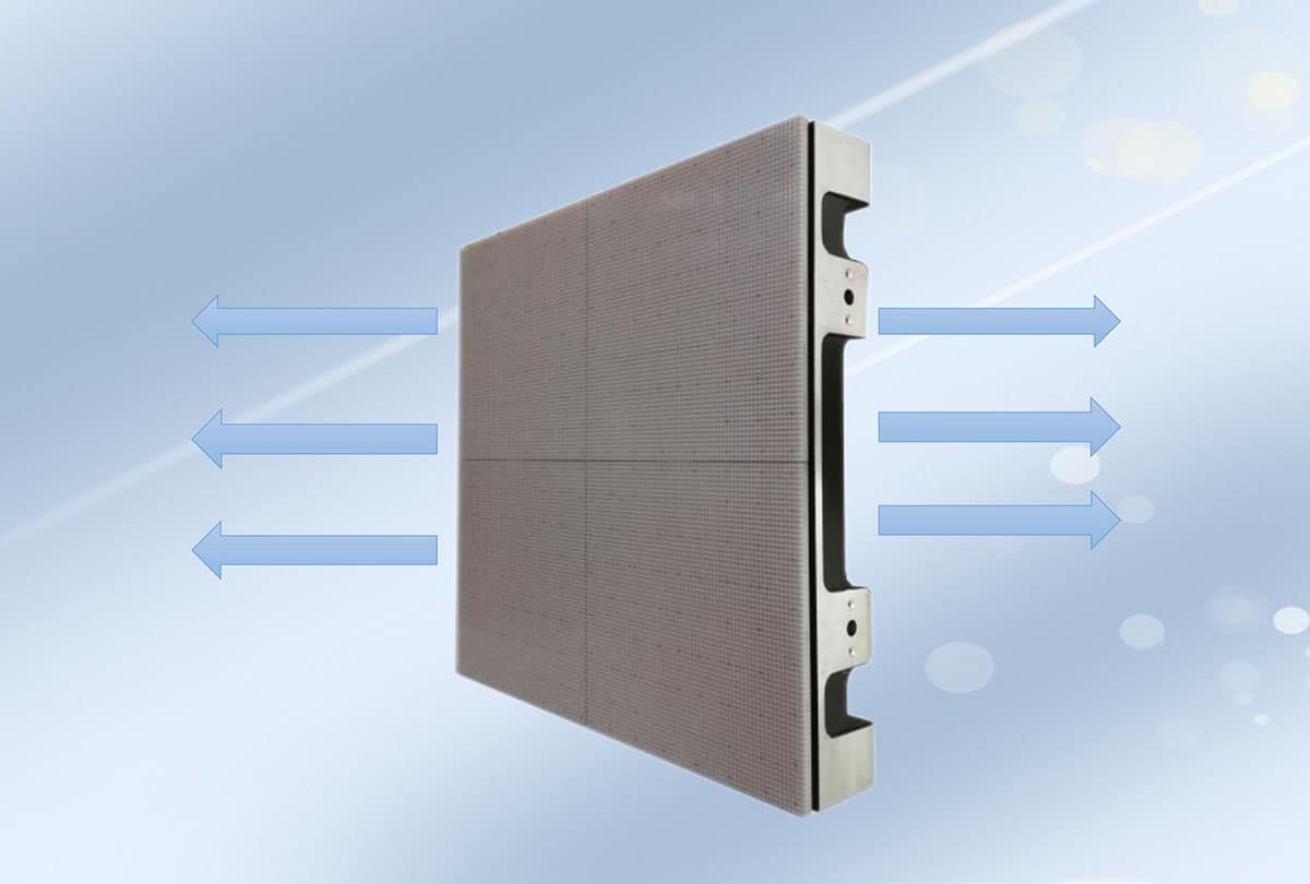 good heat dissipation ledtop floor display