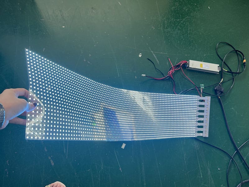 transparent led film