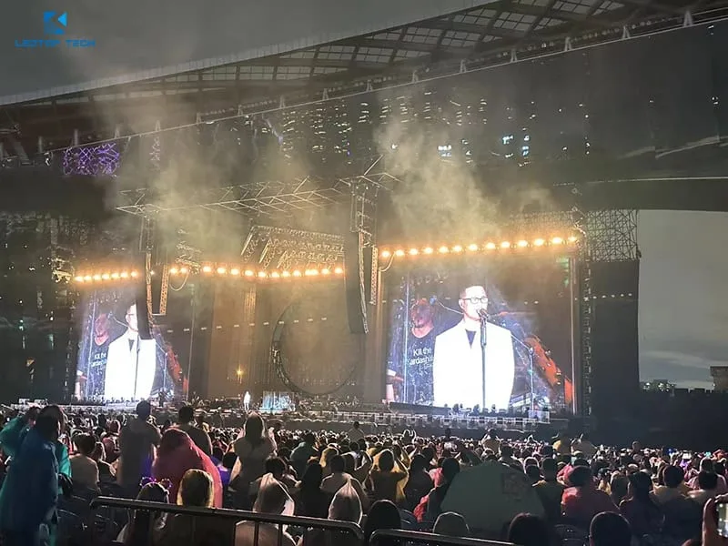 transparent led display for concerts and staging