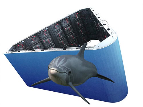 naked eye 3d led display