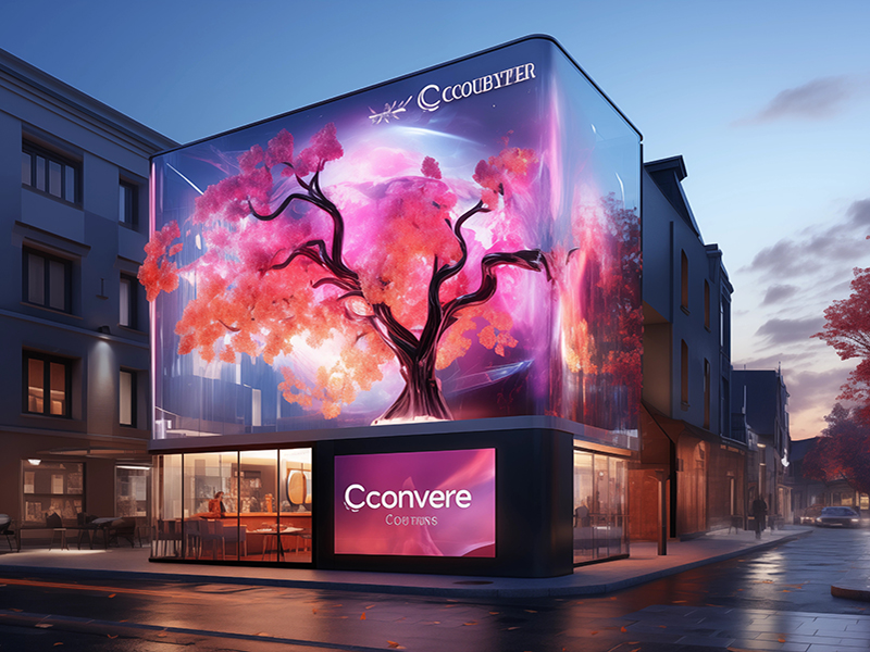 outdoor naked eye led display