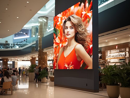 retail indoor led video wall