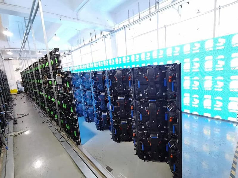 flexible staging led display