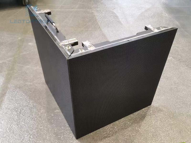 right angle rental led display