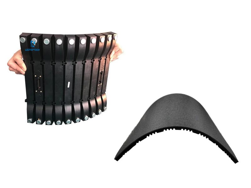 flexible soft rental led display module