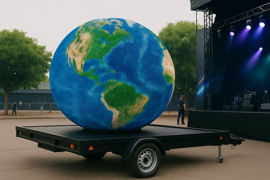 alt with Rental Sphere LED Screen