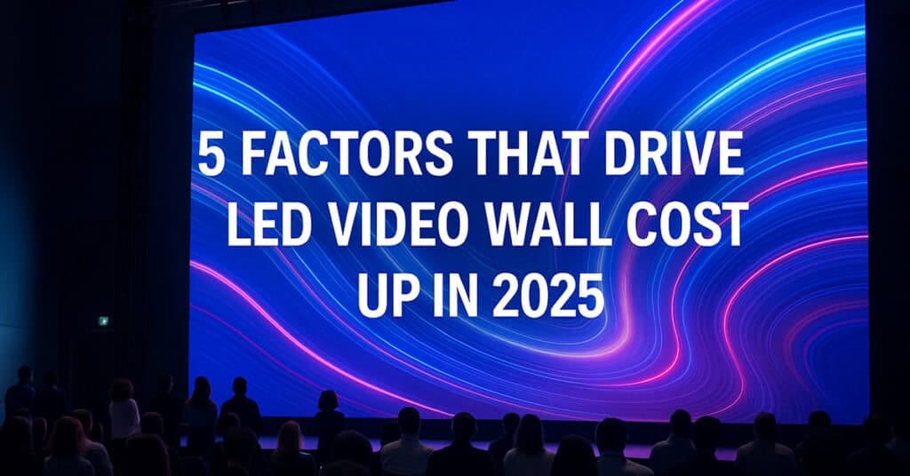 5 Hidden Factors Raising LED Video Wall Cost in 2025