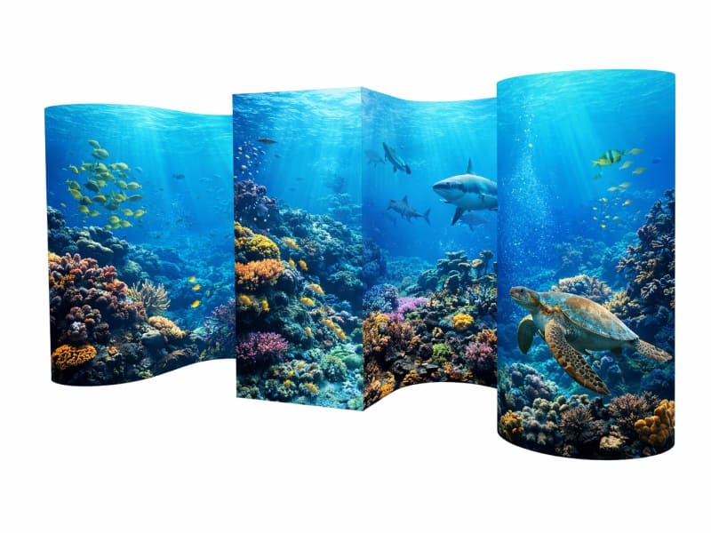 One system, infinite possibilities. Create seamless ±15° curves, 90° corners, and creative shapes using a single inventory.