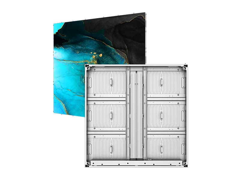 Aluminum cabinet with good heat dissipation energy saving outdoor led screen