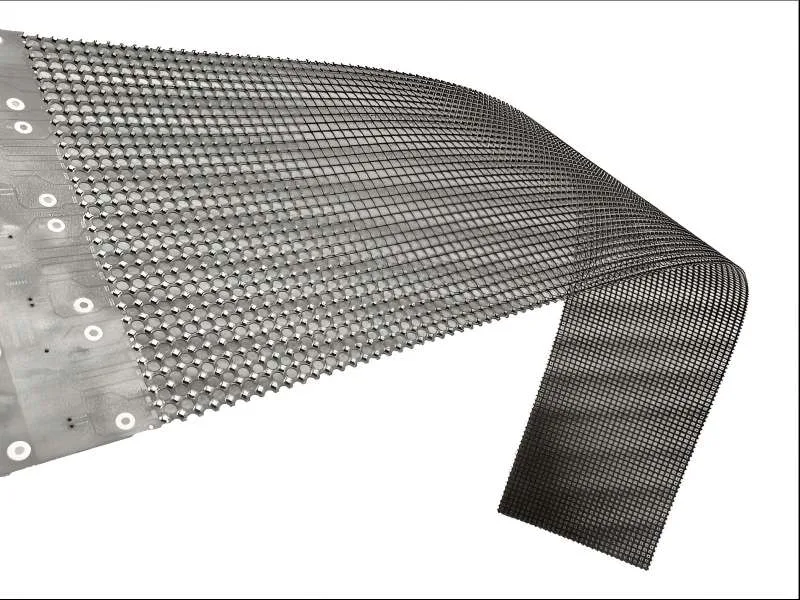 Frameless Holographic Transparent LED Screen displaying 3D floating video effects for museums and exhibitions