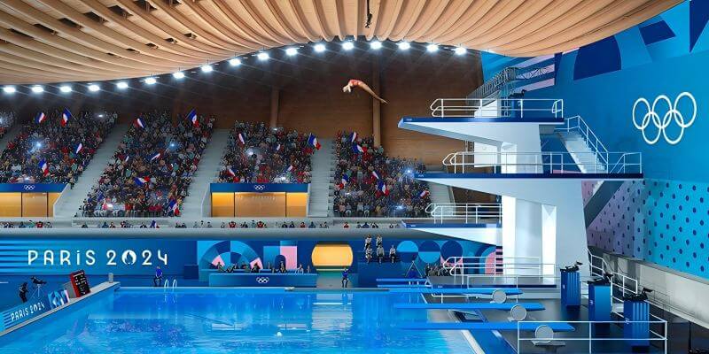 led screen for 2024 paris olympic games