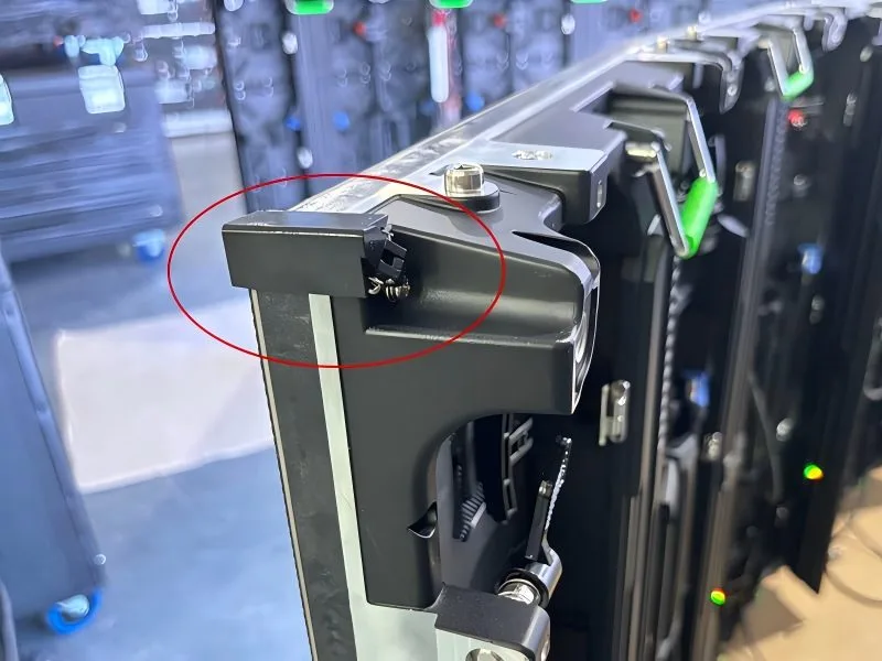 rental led display protection corner ledtoptech