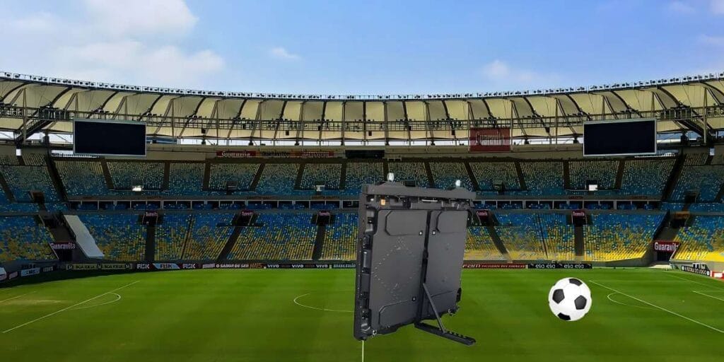 Comprehensive sports LED display solutions for stadiums and arenas, featuring perimeter, scoreboard, and advertising LED screens