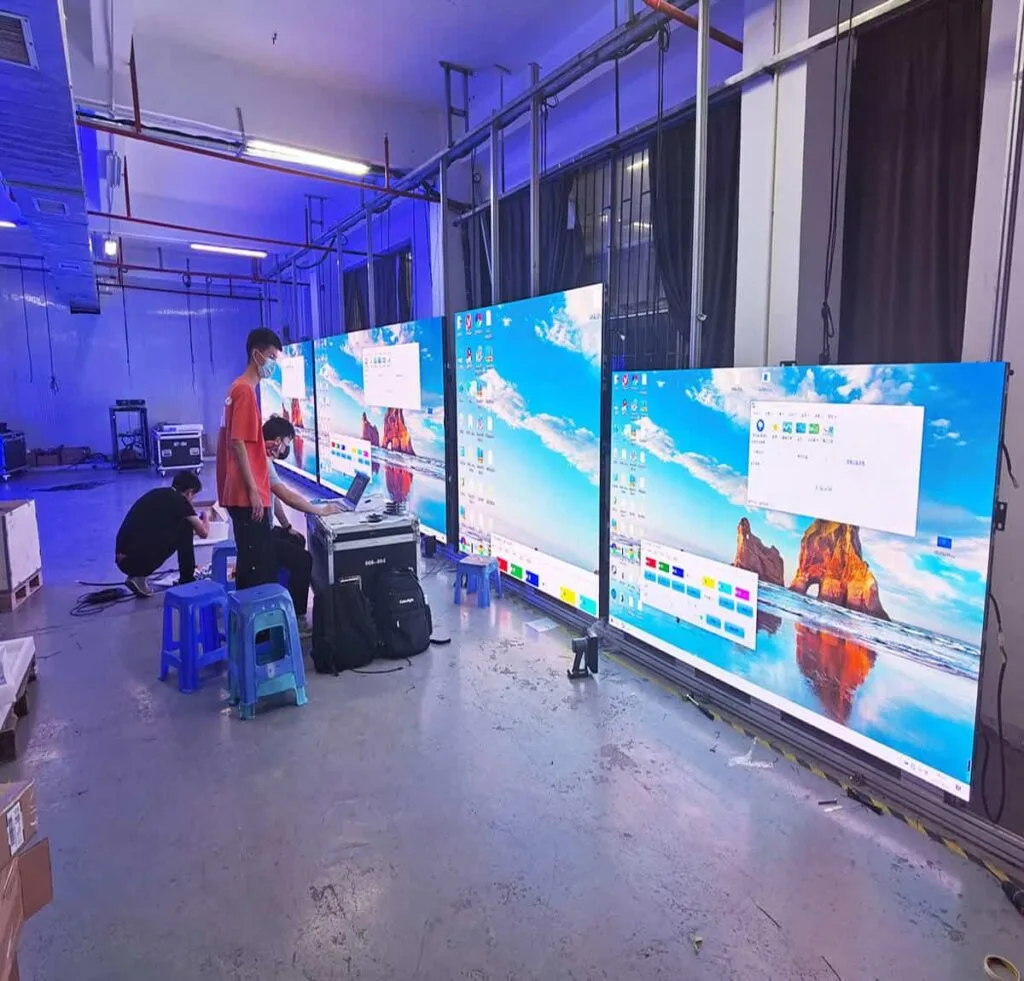 value added service led system novastar test