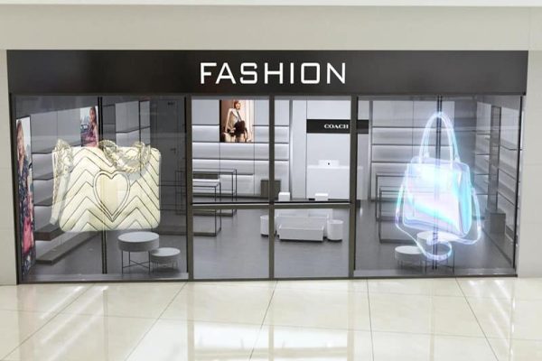 fashion store glass film display fashion store glass film display