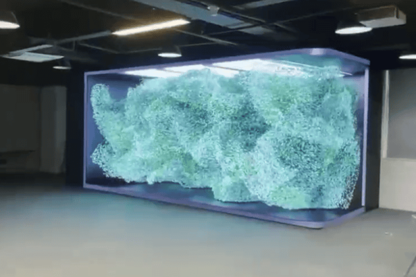 nake eye 3d led video wall